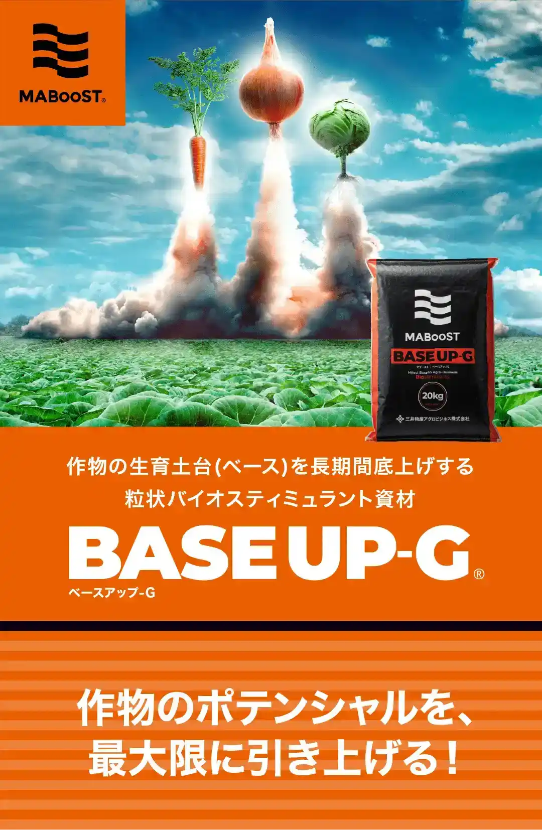BASE UP-Gの肥料